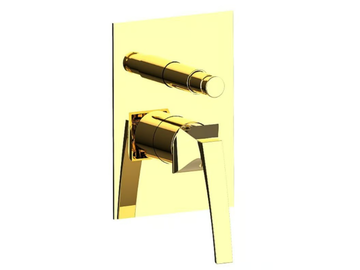 LUCE 84010 - Single handle shower mixer with diverter by Rubinetterie Frattini - view 3